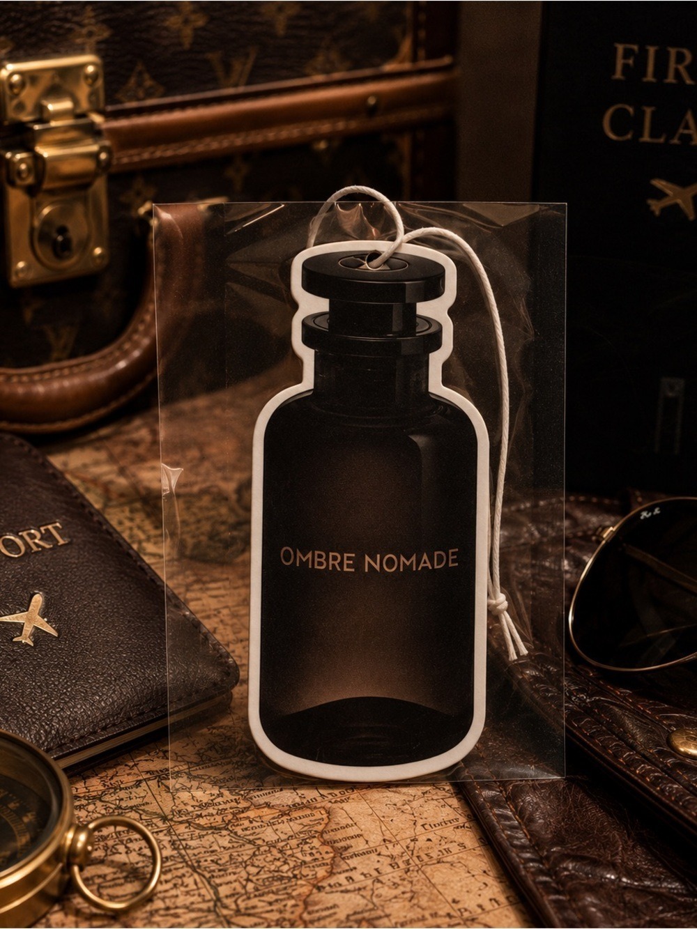 Luxury Inspired Ombre Nomade Car Air Freshener Rich Warm Fragrance